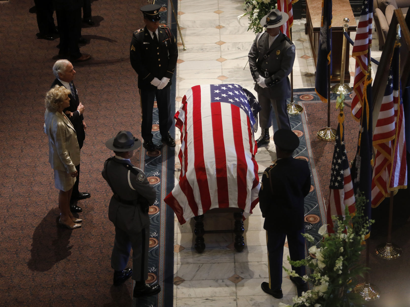 Hollings Funeral
